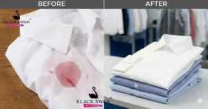 From Red Wine Disaster to Brand New: The Black Swan Dry Cleaners Guide to Red Wine Stain Removal on White Shirts (With Before & After Proof!)
